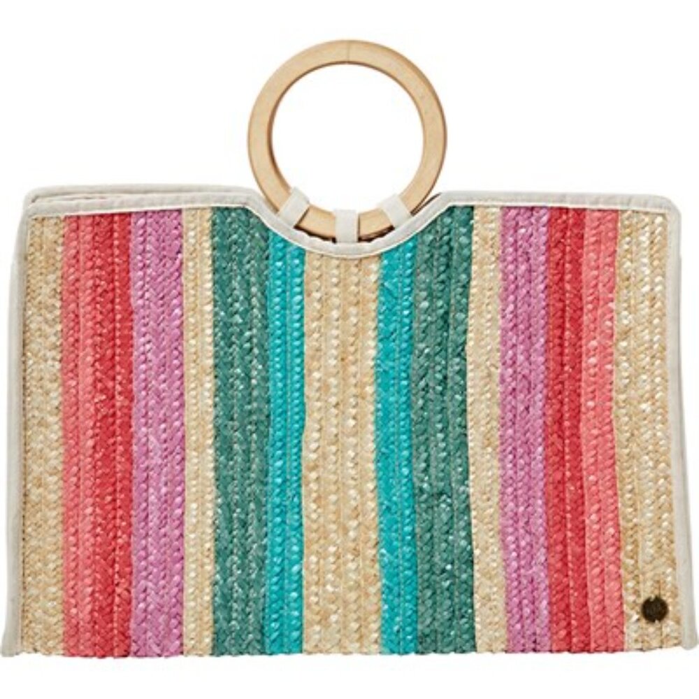 Billabong Woven Straw beach bag